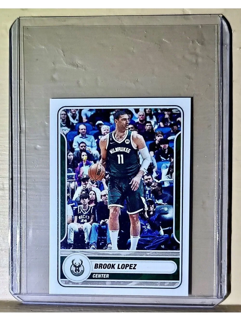 2023-24 Brook Lopez Panini NBA Basketball #224 Sticker Milwaukee Bucks